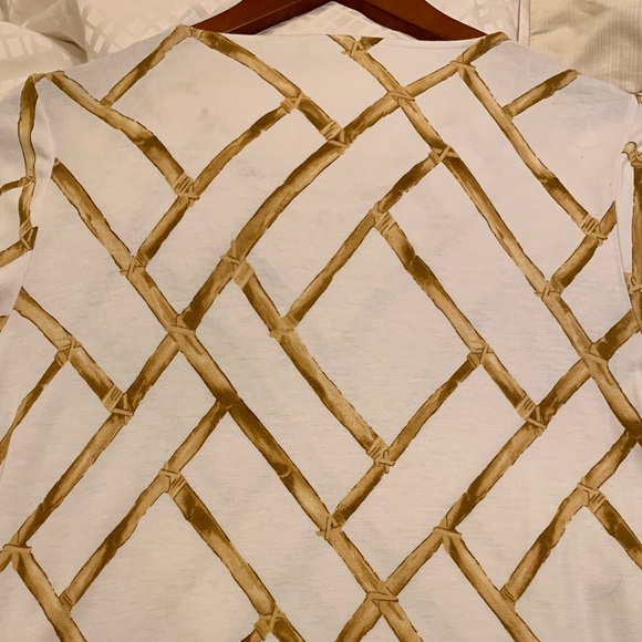 Chico’s Bamboo Design Tunic Top (Size 0) - Picture 8 of 8